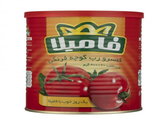 کنسرو رب گوجه فرنگی فامیلا - 800 گرم